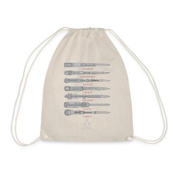 Assassin's Creed Logo Et Lame Cachée - Sac de sport léger - nature - Devant