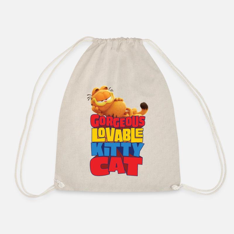 Garfield Gorgeous, Lovable Kitty Cat - Turnbeutel - Natur