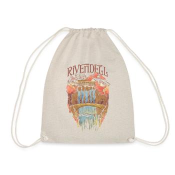 The Lord Of The Rings Rivendell & Fellowship - Drawstring Bag - nature - Front