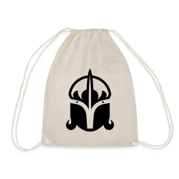 Wikingerhelm Krieger - Turnbeutel - Natur - Vorne