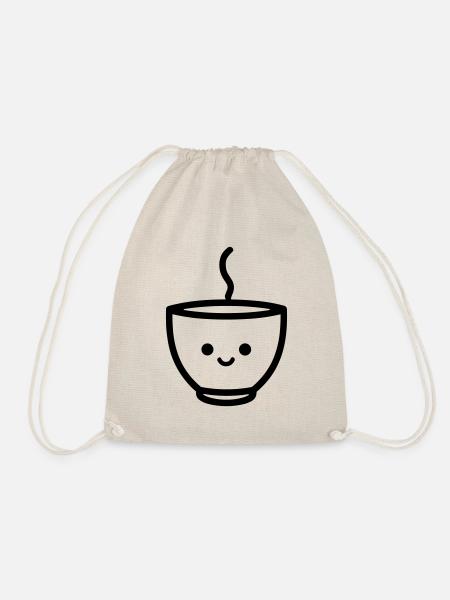 Kaffeebecher - Turnbeutel - Natur