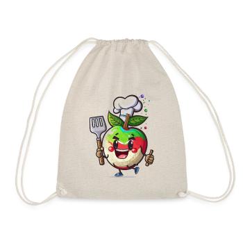 Cooking up a storm - Drawstring Bag - nature - Front