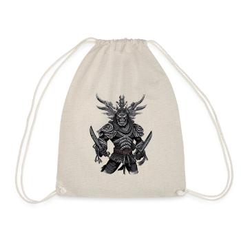 Japon Japonais Samouraï Guerrier Oni Démon - Sac de sport léger - nature - Devant