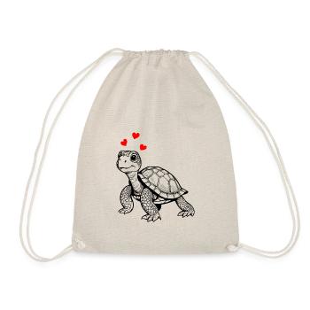 tortue - Sac de sport léger - nature - Devant