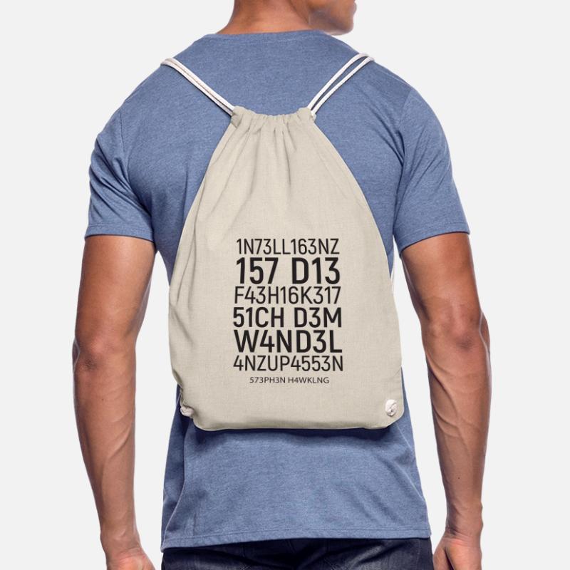 Intelligence is the ability ... Tricky, math Drawstring Bag