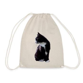 Chat, chaton, design, graphisme, réel, réaliste - Sac de sport léger - nature - Devant