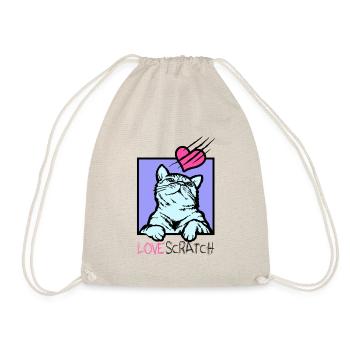 Liebe Scratch 1 - Turnbeutel - Natur - Vorne