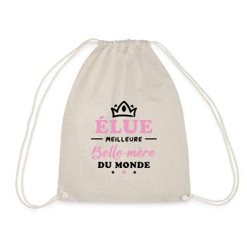 Élue meilleure belle mère du monde - Sac de sport léger - nature - Devant