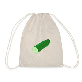 cucumber - Drawstring Bag - nature - Front
