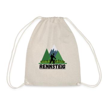 Rennsteig Thüringen Thüringer Wandern Berge Region - Turnbeutel - Natur - Vorne