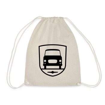 Barkas B1000 Wappen - Turnbeutel - Natur - Vorne