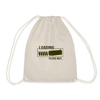 Loading Bullet Please Wait - Drawstring Bag - nature - Front