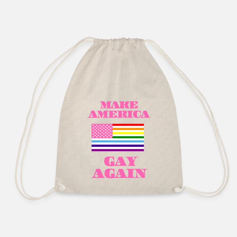 make america gay - Turnbeutel - Natur