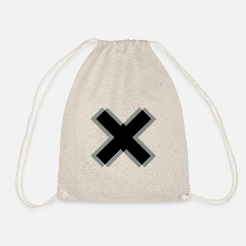 GRAY - Drawstring Bag - nature