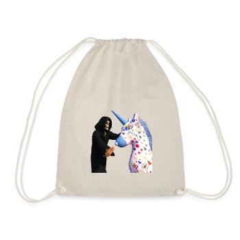 Don't horses love carrots? - Drawstring Bag - nature - Front