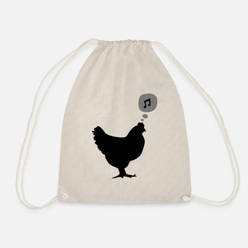 chicken - Turnbeutel - Natur