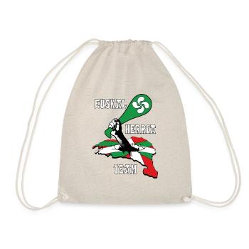 euskal herria design 133 - Drawstring Bag - nature - Front