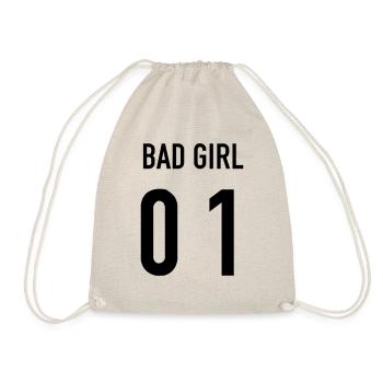 Bad Girl 01 - Turnbeutel - Natur - Vorne