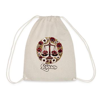 Libra - Drawstring Bag - nature - Front