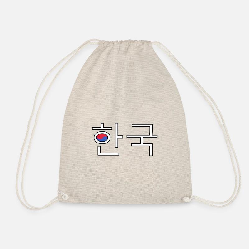 Corée - langue coréenne - Sac de sport léger - nature