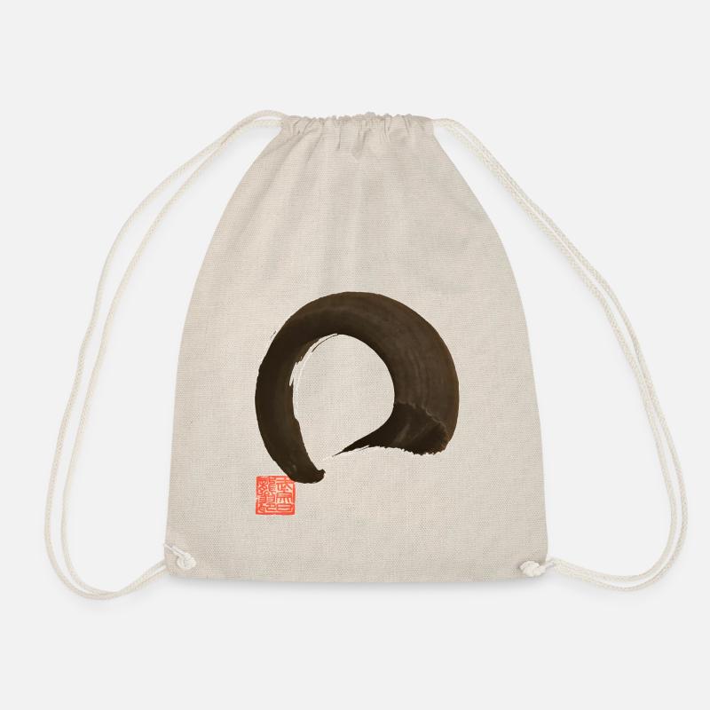 Calligraphie Enso - Zen - Sac de sport léger - nature