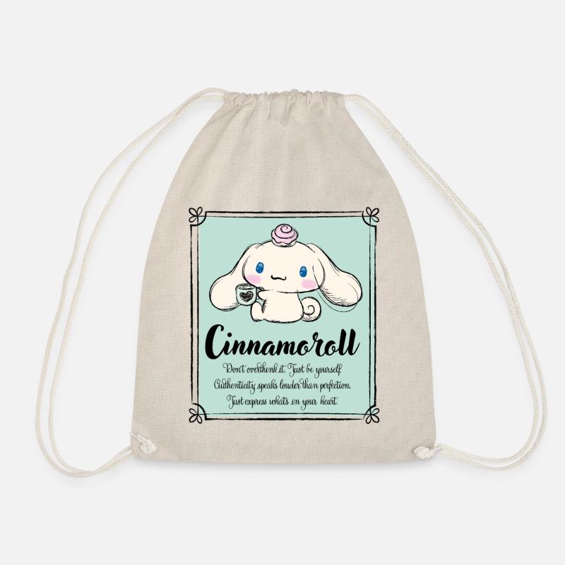 Cinnamoroll Don't Overthink It. Just Be Yourself - Turnbeutel - Natur