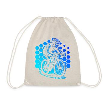 Roadbike motif with recognition value - Drawstring Bag - nature - Front