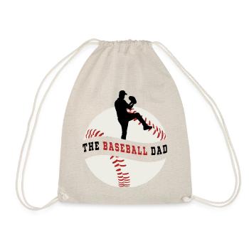 Der Baseball-Vater - Turnbeutel - Natur - Vorne
