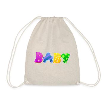 Bébé Parents Enfant Cadeau Dictons Naissance Maman Papa - Sac de sport léger - nature - Devant