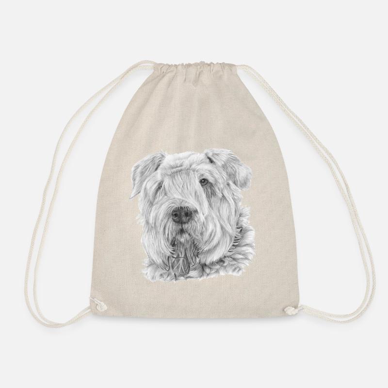 Bouvier Des Flandres - Drawstring Bag - nature