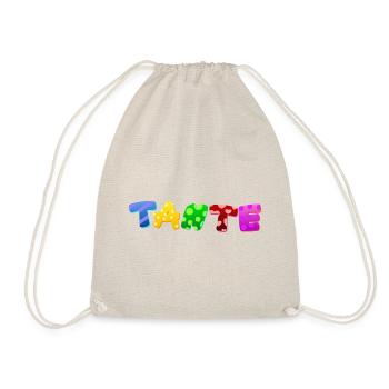 Baby Eltern Kind Geschenk Sprüche Geburt Mama Papa - Turnbeutel - Natur - Vorne