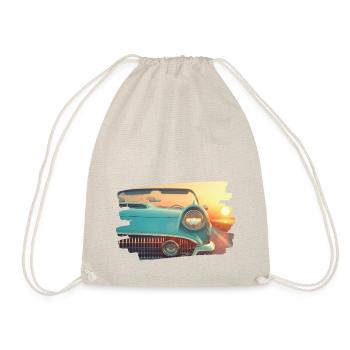 Classique turquoise au coucher du soleil - Sac de sport léger - nature - Devant