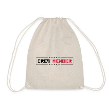 crew member - Drawstring Bag - nature - Front