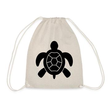 tortoise - Drawstring Bag - nature - Front
