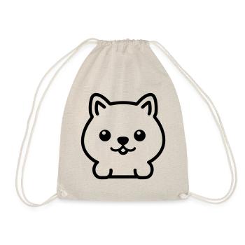 Dog - Drawstring Bag - nature - Front