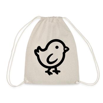 chick - Drawstring Bag - nature - Front