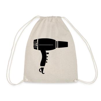 Hair dryer - Drawstring Bag - nature - Front