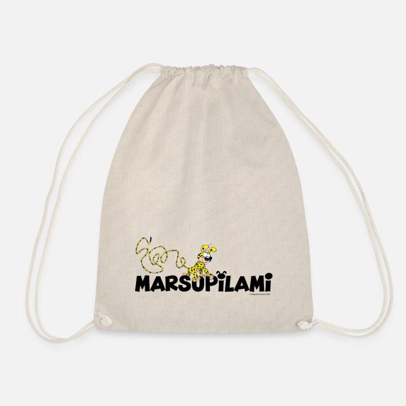 Marsupilami Logo - Drawstring Bag - nature