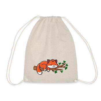 Fuchs / Fox / renard / Füchslein / Geschenkidee - Turnbeutel - Natur - Vorne