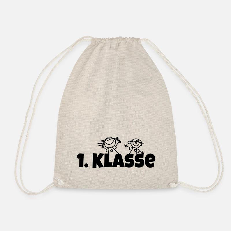 1 Klasse - Turnbeutel - Natur