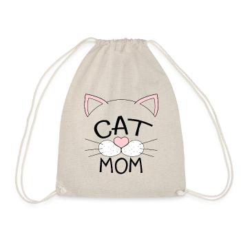 Chat chat maman - Sac de sport léger - nature - Devant