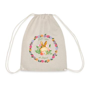 🌸🐇 Petit Lapin de Pâques 🐇🌸 - Sac de sport léger - nature - Devant