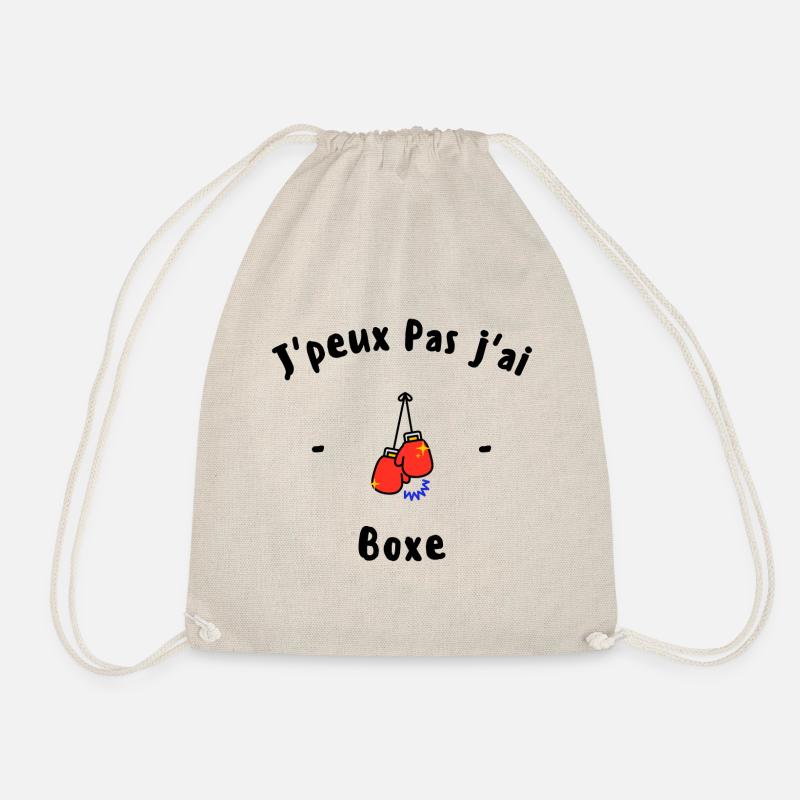 J peux pas j ai Boxe - Sac de sport léger - nature