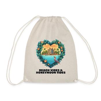 Ambiance de plage et marées de lune de miel. - Sac de sport léger - nature - Devant