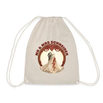 M. & Mme Schneider en lune de miel. - Sac de sport léger - nature - Devant