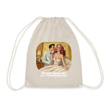 Room upgrade for newlyweds. - Drawstring Bag - nature - Front