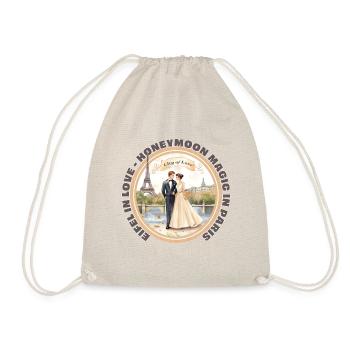 Eifel in Love - Honeymoon magic in Paris. - Drawstring Bag - nature - Front