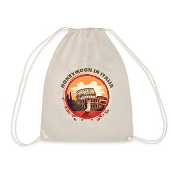 Honeymoon in Italia. - Drawstring Bag - nature - Front