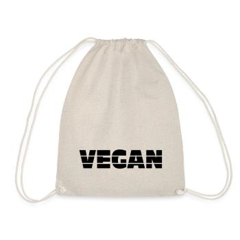 Vegan / Rétro / Vegan - Sac de sport léger - nature - Devant