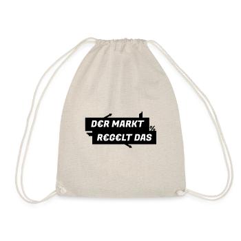Le marché réglemente cela - Jeunes libéraux FDP JuLis - Sac de sport léger - nature - Devant